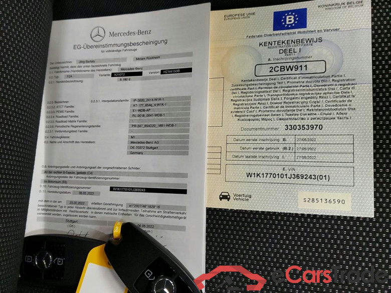 MERCEDES - MER A 180 d 116PK 8G-DCT Business Solution Essential #4