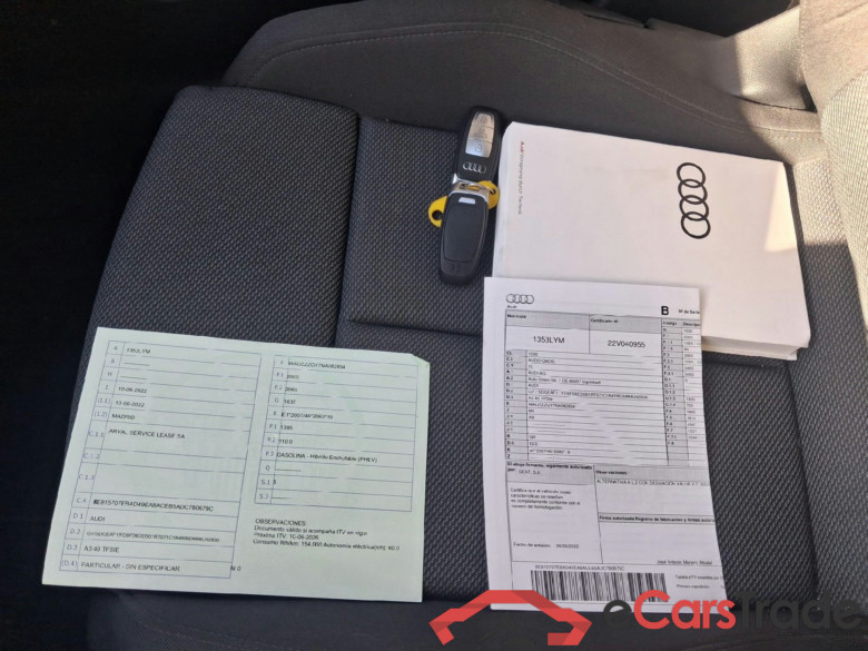 AUDI A3 / 2020 / 5P / berlina con portón Sportback S line 40 TFSI e 150kW S tron #5