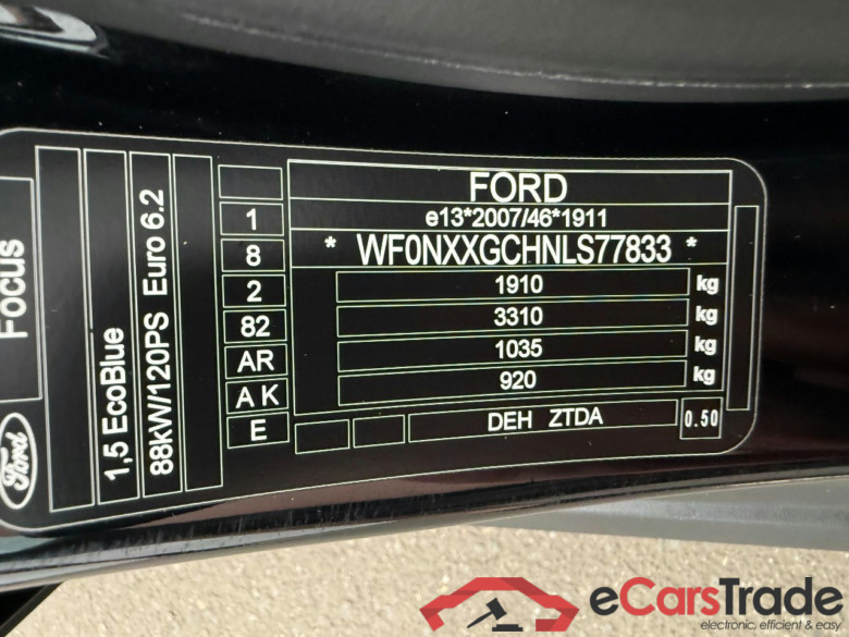 Focus Lim. Trend 1.5 EcoBlue 88KW AT8 E6dT #5