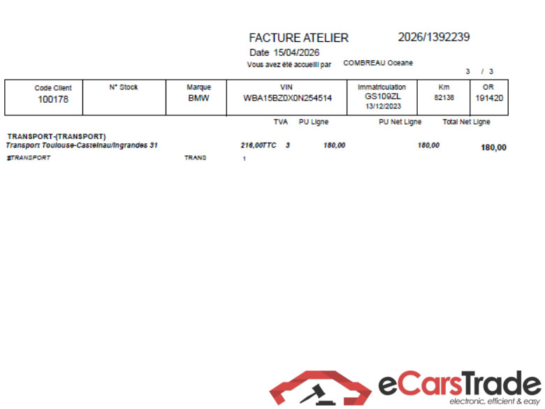 BMW X3 / 2021 / 5P / SUV xDrive20d 190ch xLine BVA8 / PRÊT A VENDRE #4