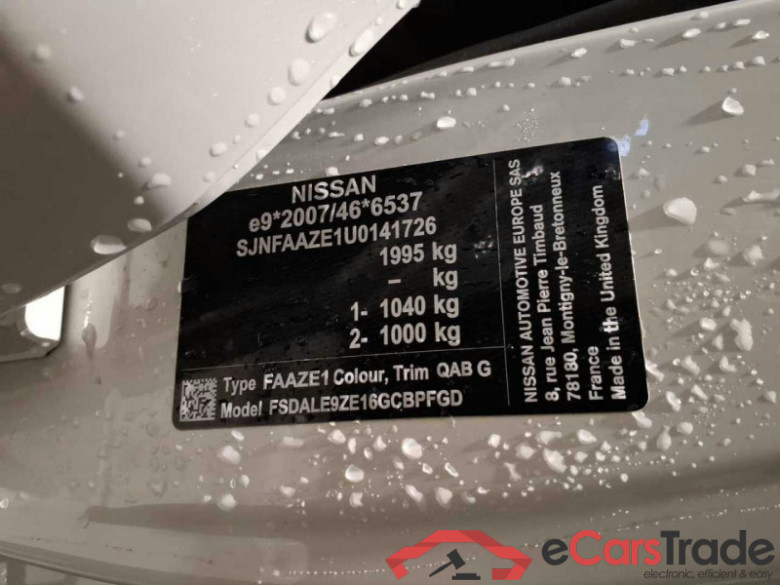 Nissan Leaf (ZE1)(10.2017->) DE - LimS5 40 kWh, N-Connecta, 2018 - 2026 #6