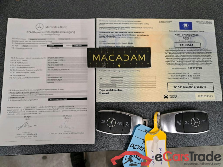 MERCEDES - MER CLA 180 d 116PK 7G-DCT Business Solution Progressive & Widescreen CockPit & Trailer Towing Hook #4