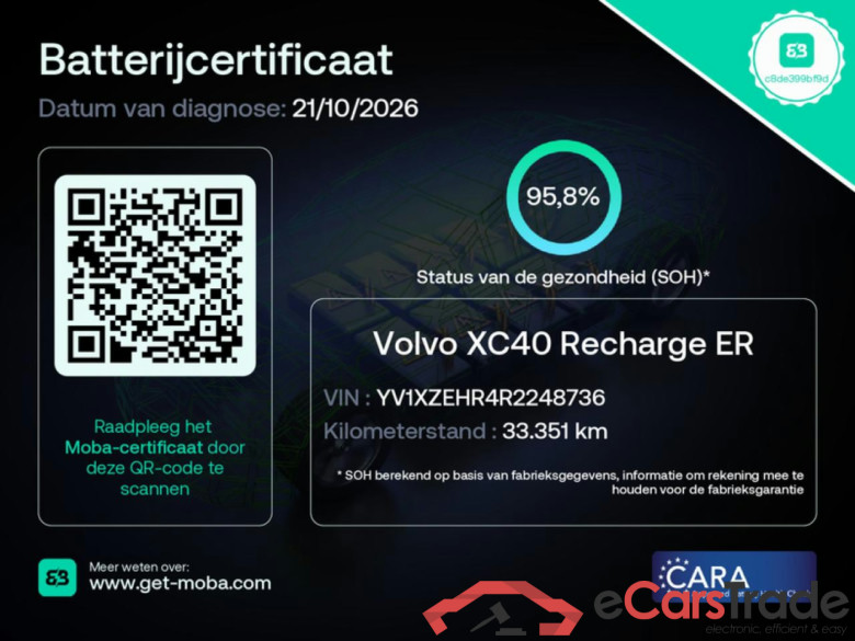 VOLVO XC40 Recharge Core SM Extended Rang #4